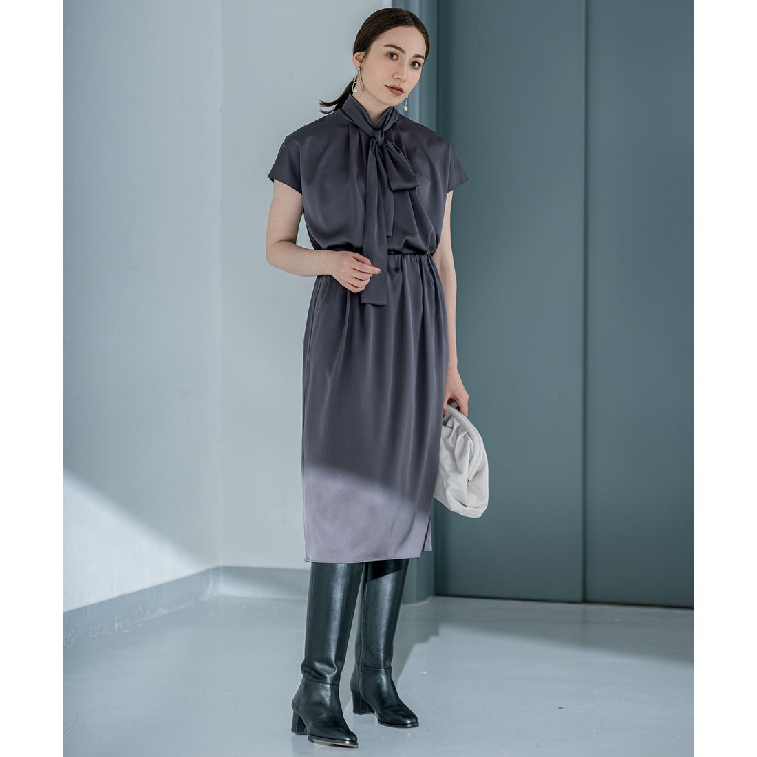 自由区 L 【接触冷感・UVケア・吸水速乾/セットアップ対応】シルク