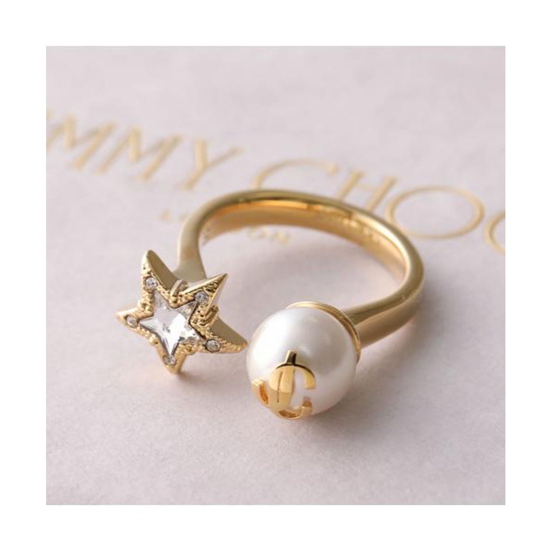 ジミー チュー JIMMY CHOO Jimmy Choo リング JC STAR PEARL RING/S