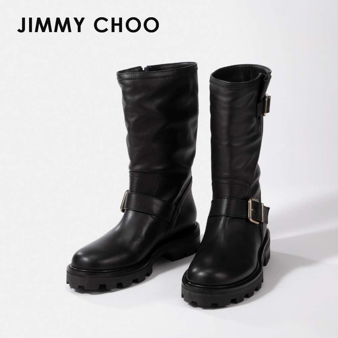 ジミー チュー JIMMY CHOO ブーツ BIKER II SQM レディース シューズ