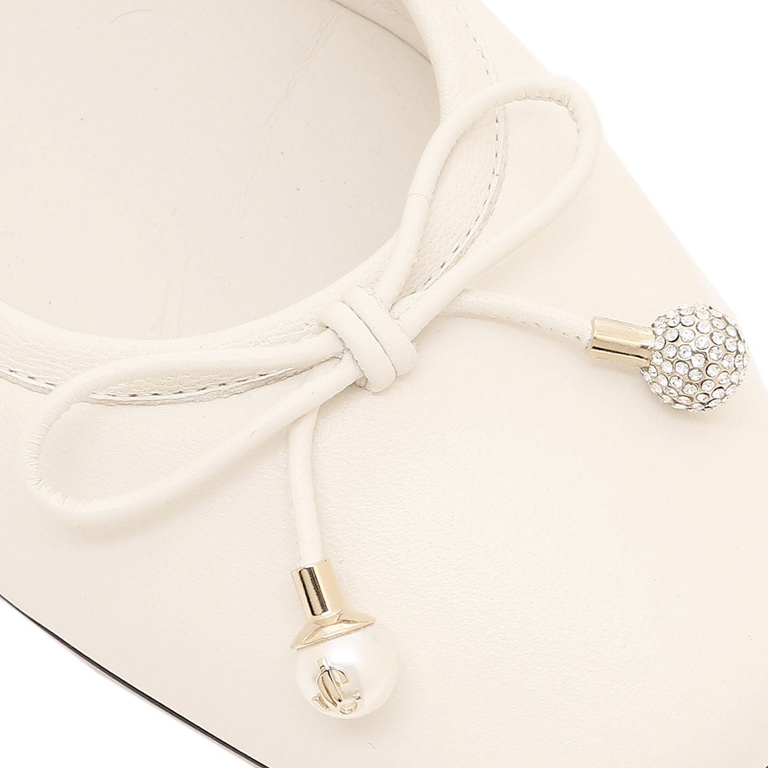 ジミー チュー JIMMY CHOO バレエシューズ フラットシューズ エルメ