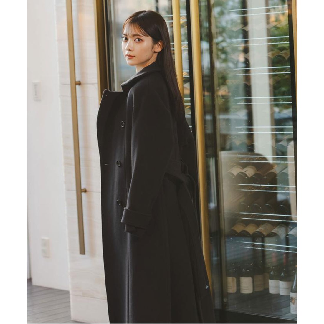 ジルバイジルスチュアート JILL by JILLSTUART スタンドカラーウール