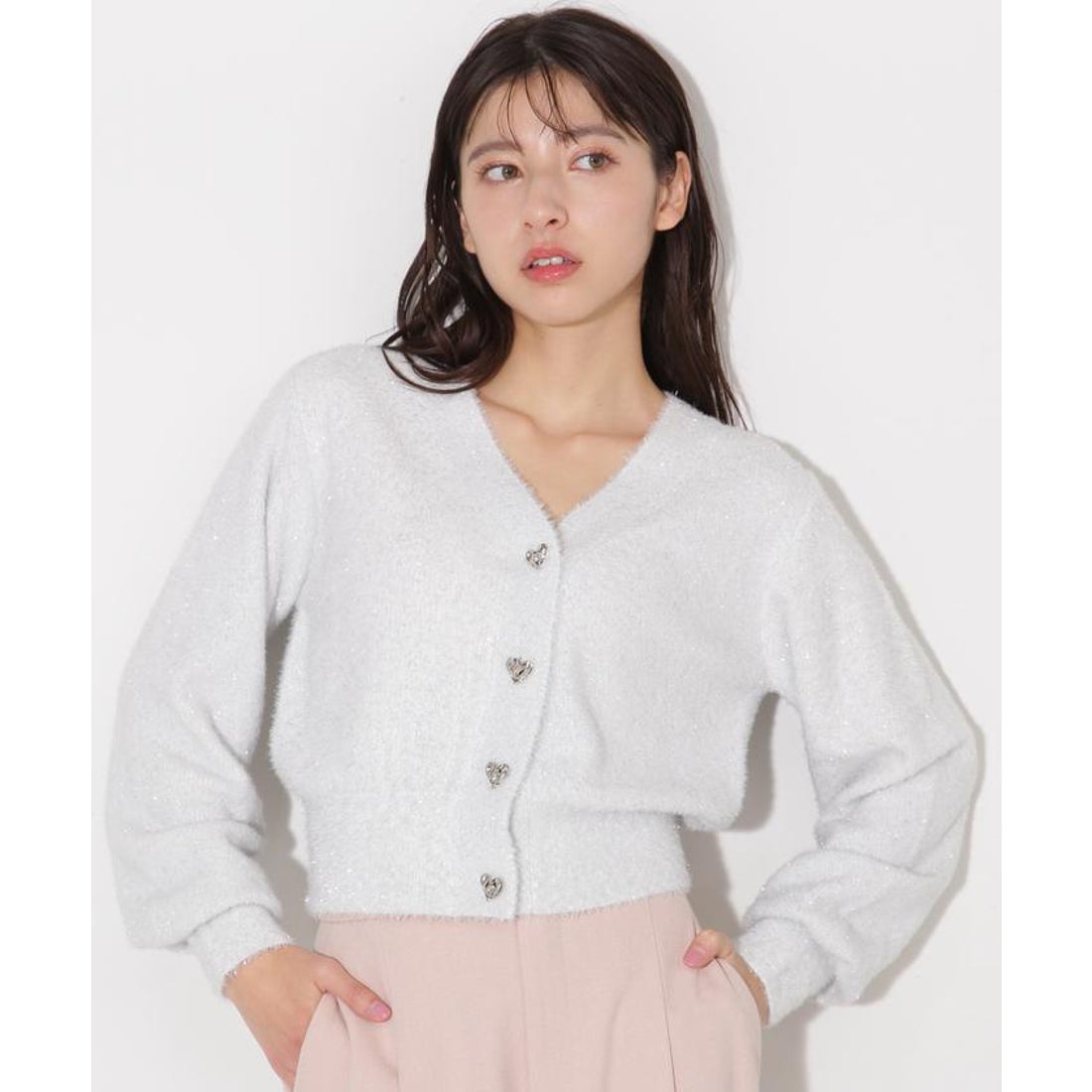 ジルバイジルスチュアート JILL by JILLSTUART ラメフェザー