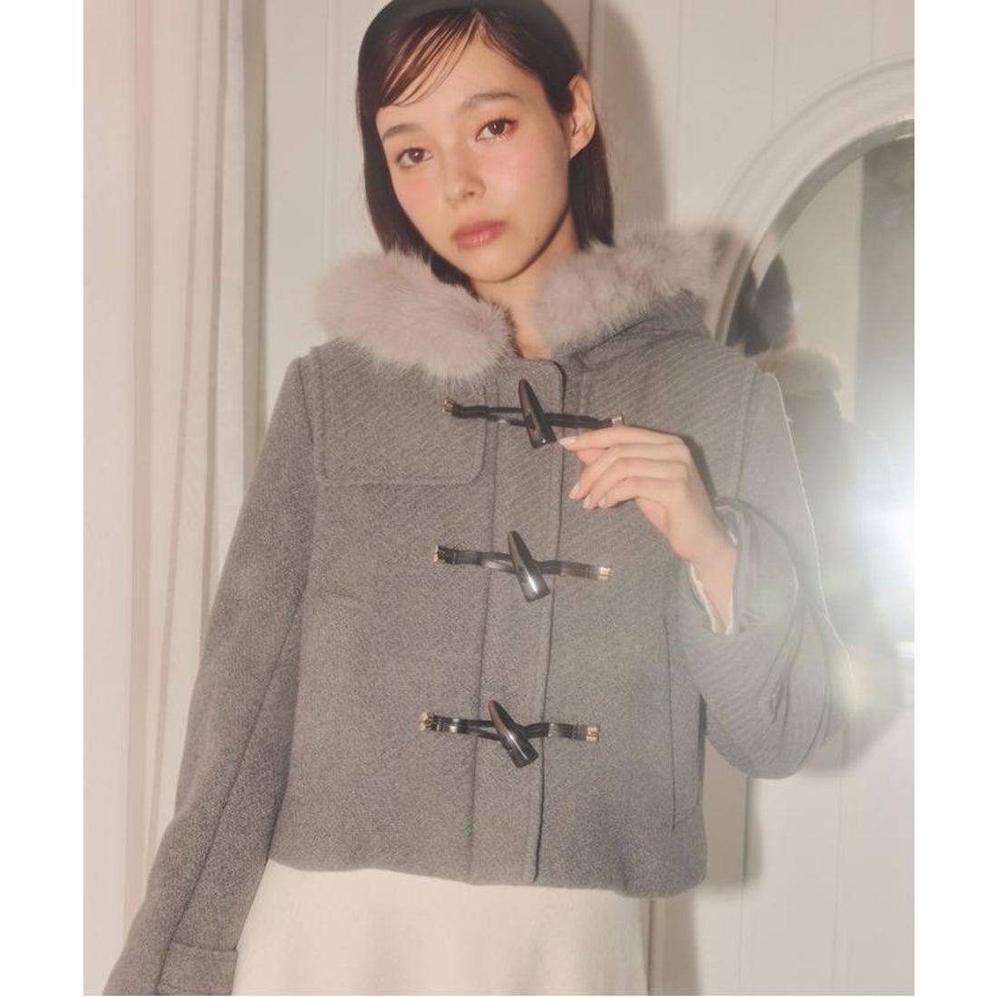 ジルバイジルスチュアート JILL by JILLSTUART フェイクファー付