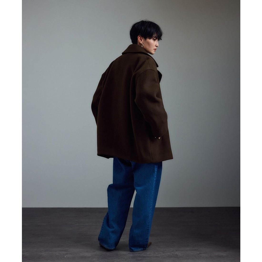 サロン アダム エ ロペ SALON adam et rope' 【WEB限定】MANTECOウール