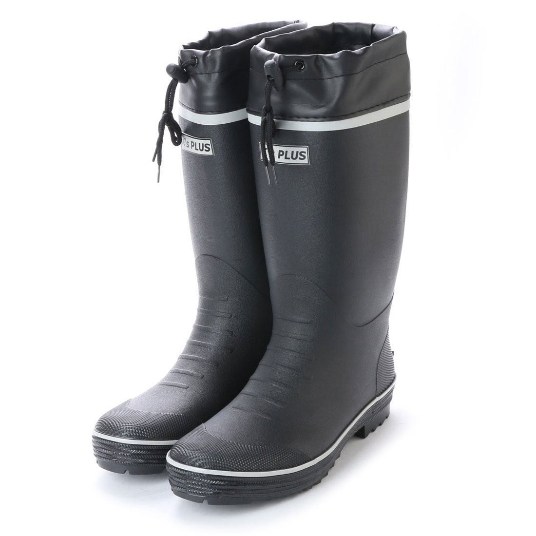 K's PLUS メンズ レインブーツ ラバーブーツ ワークブーツ 作業用 長靴