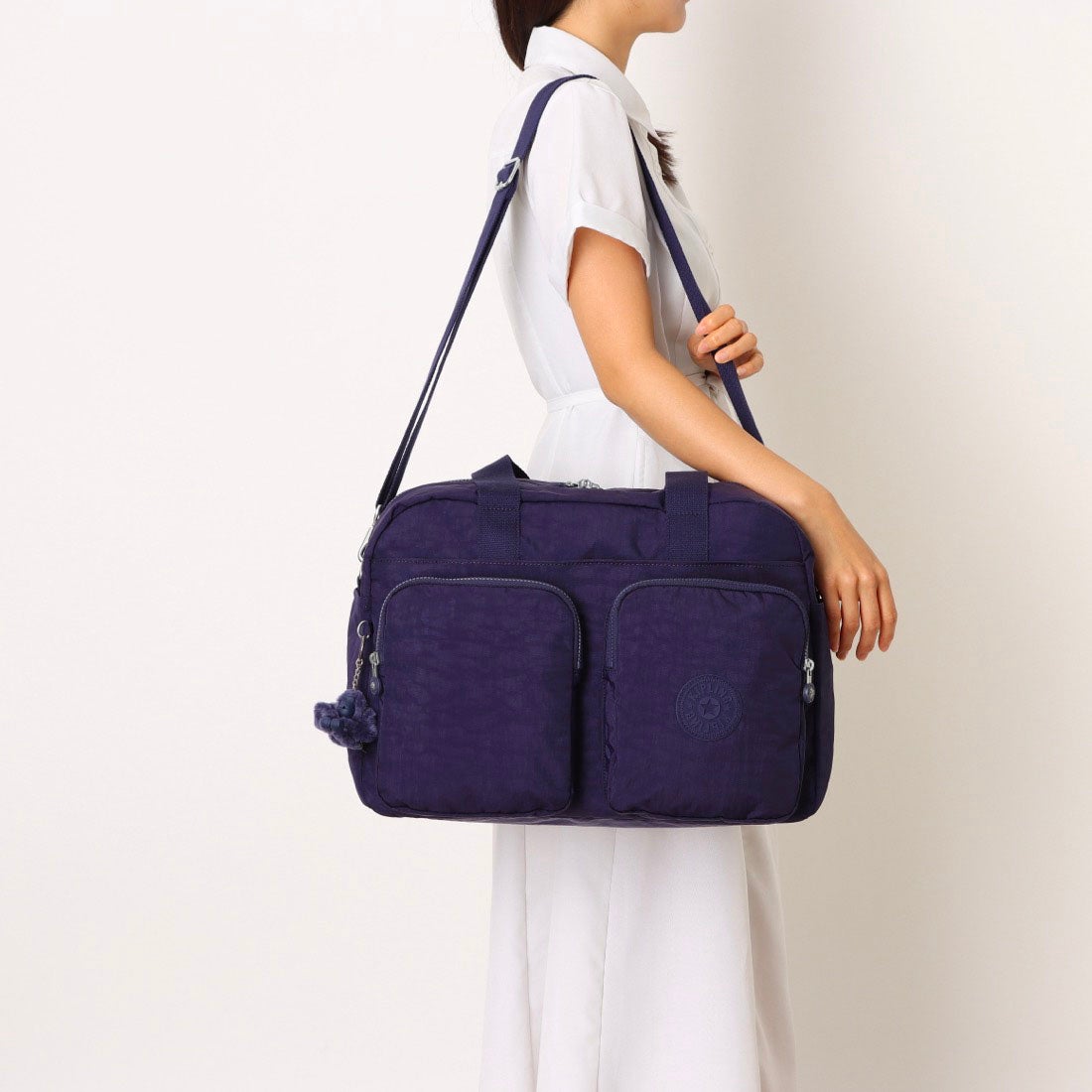 キプリング Kipling DEFEA XL ショルダーバッグ （Blue Lover