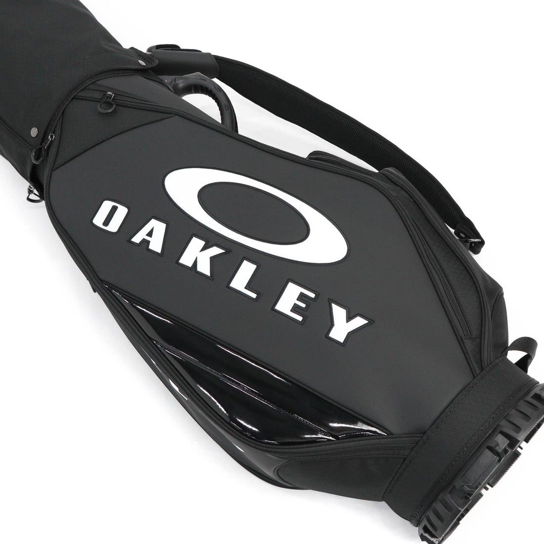あきまる OAKLEY ゴルフバッグ ブラック/イエロー あ あきまる OAKLEY