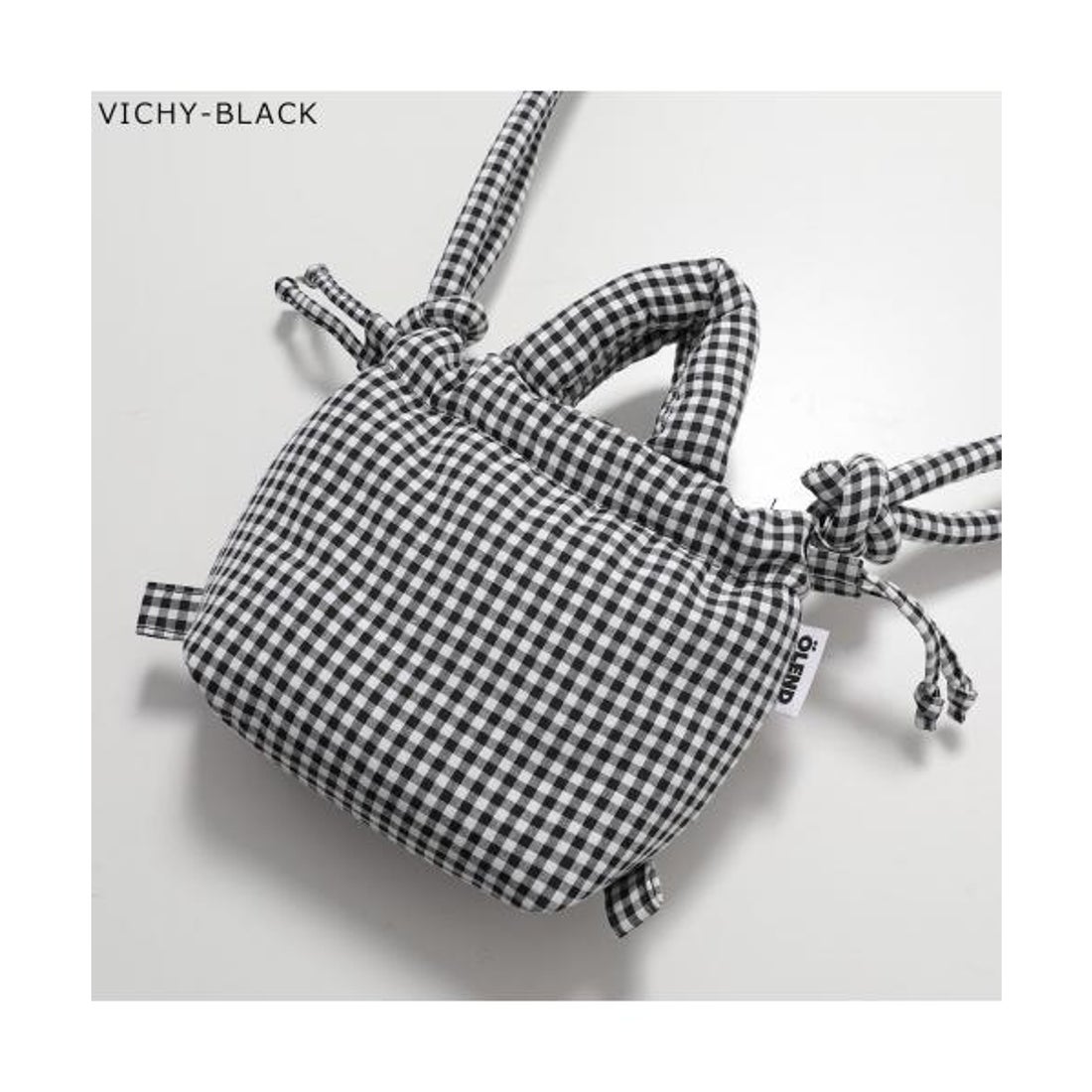 オレンド OLEND OLEND ショルダーバッグ MICRO ONA SOFT BAG チェック