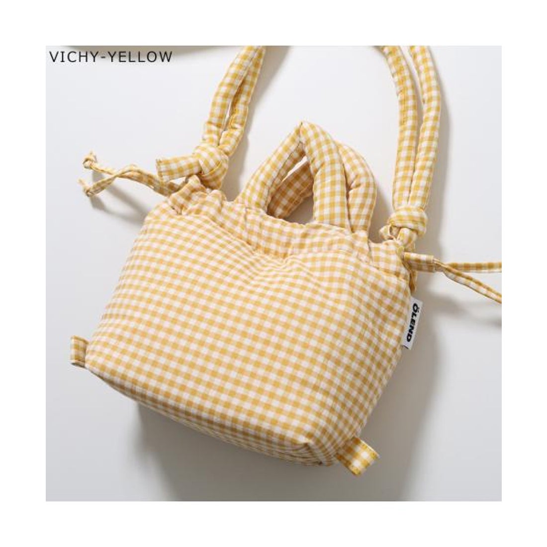 オレンド OLEND OLEND ショルダーバッグ MICRO ONA SOFT BAG チェック