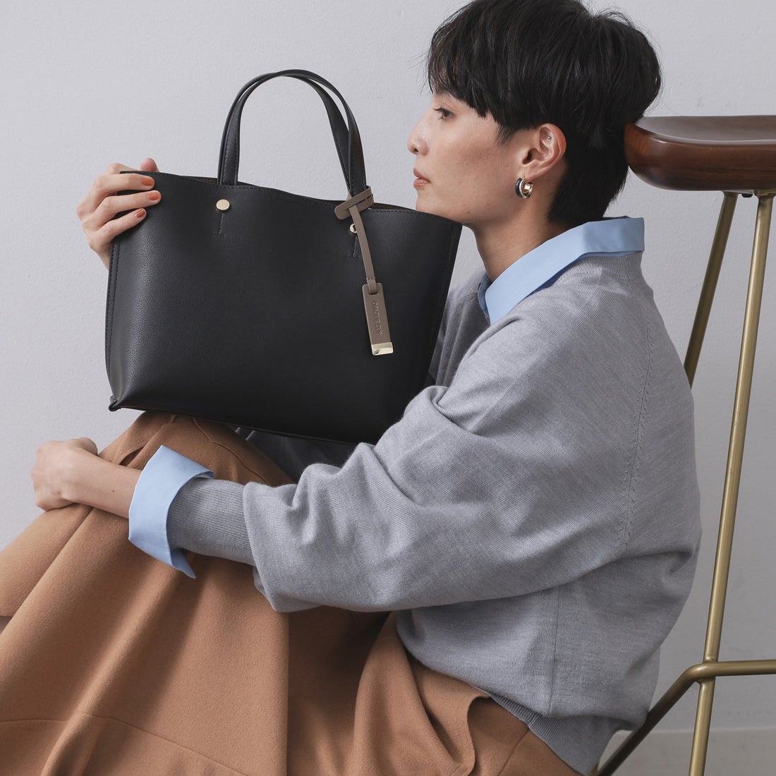 オペーク ドット クリップ OPAQUE.CLIP 【2WAY／名品】バイカラー3層