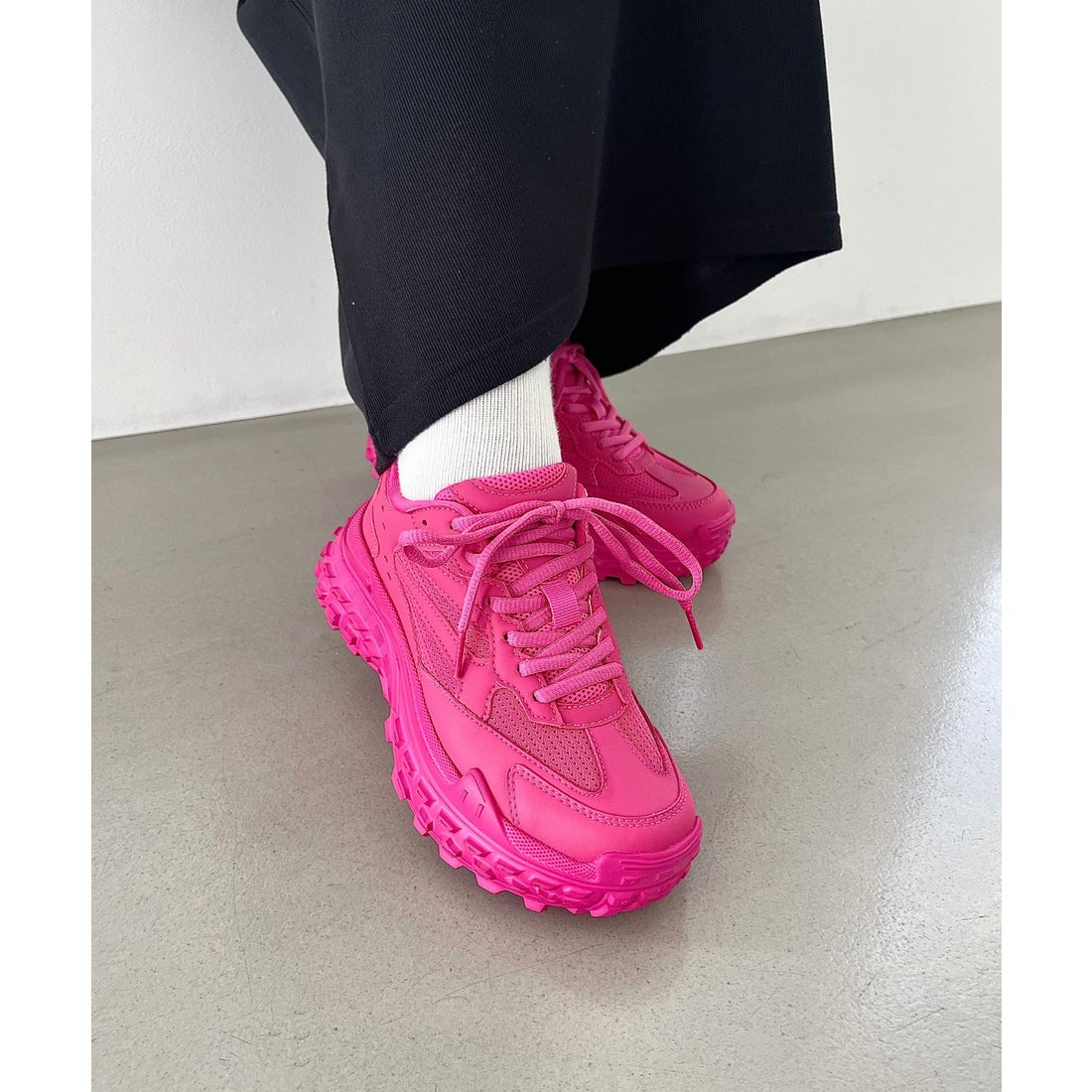 ORiental TRaffic 変形ボリュームソールスニーカー/OT3734（PINK） -靴