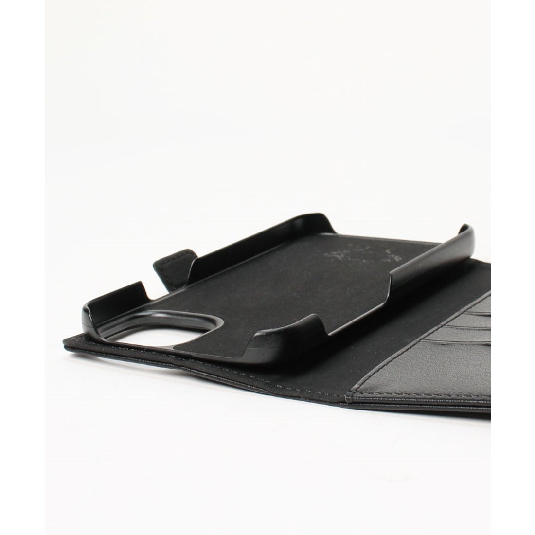 ソフトPU Leather Book Type Case （BLACK） -オロビアンコ(Orobianco