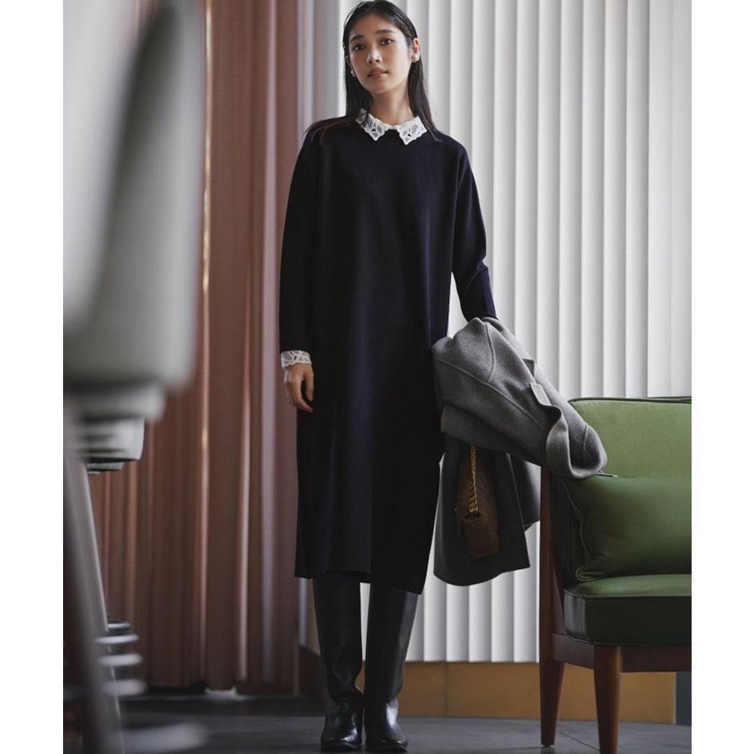 ニジュウサンク チイサイサイズ 23区 S 【洗える/吊り干しOK】ヴィス