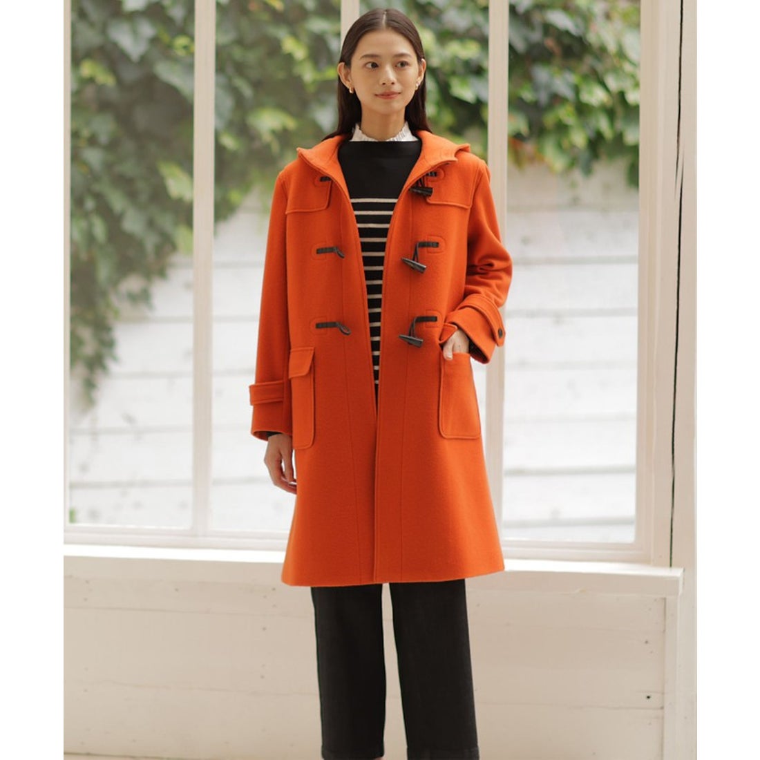 ジェイ プレス レディス J.PRESS LADIES Jackal 140sソフトメルトン