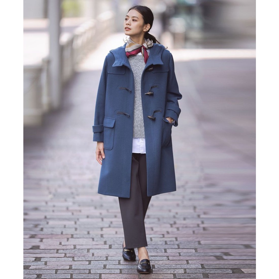 ジェイ プレス レディス オオキイサイズ J.PRESS LADIES L Jackal 140s