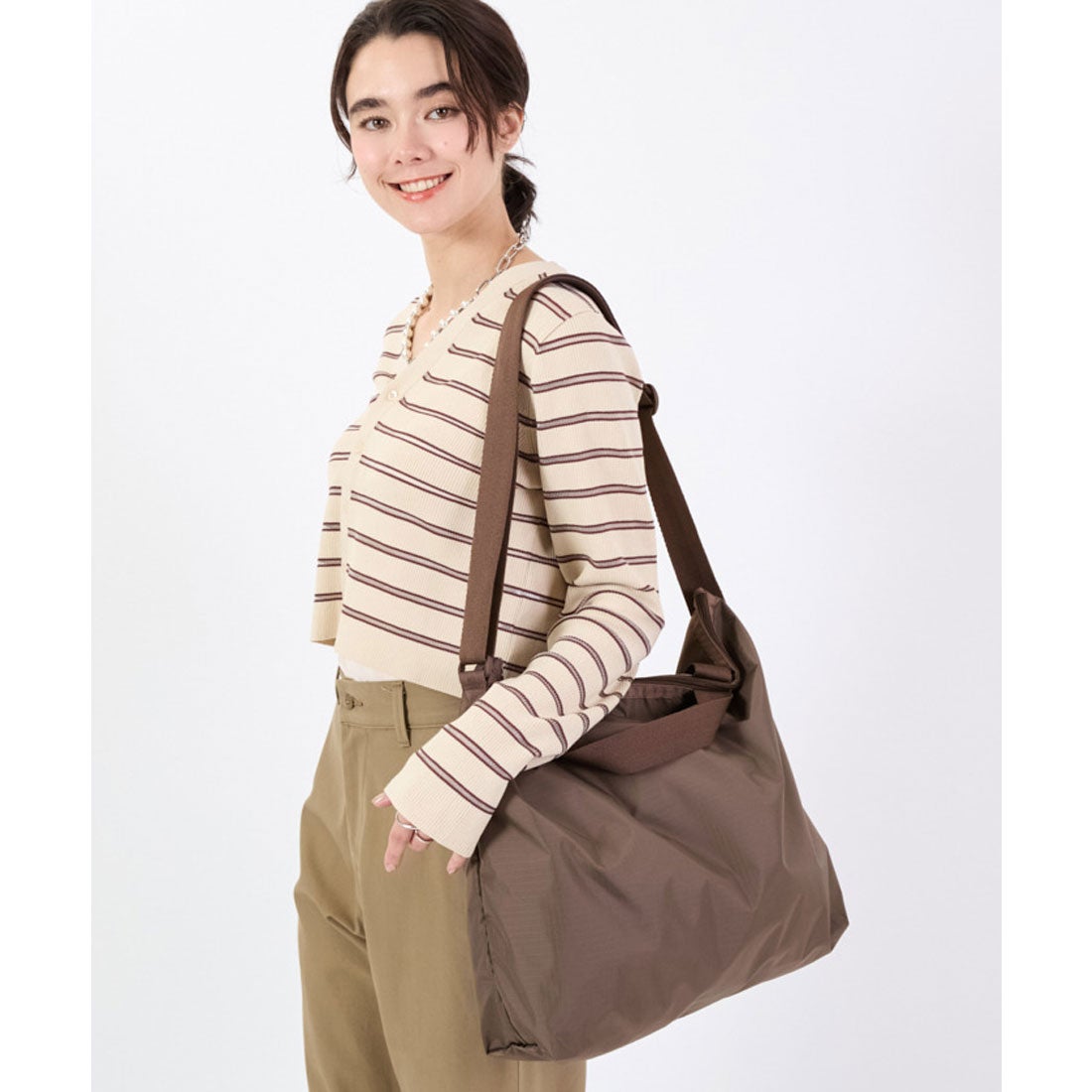 レスポートサック LeSportsac DELUXE ZIPTOP TOTE （ダーク