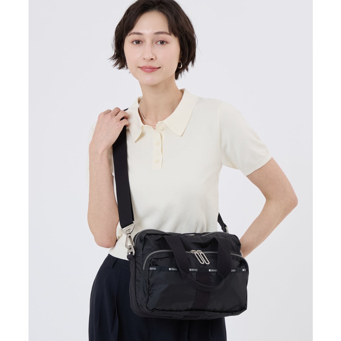 レスポートサック LeSportsac METRO CONVERTIBLE （ブラックC） -靴