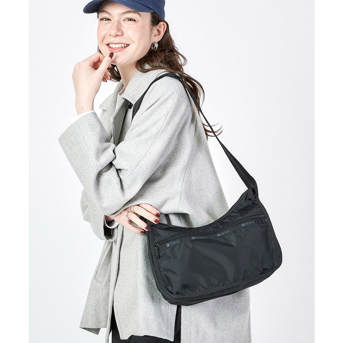 レスポートサック LeSportsac CLASSIC HOBO （リサイクルドブラックJP