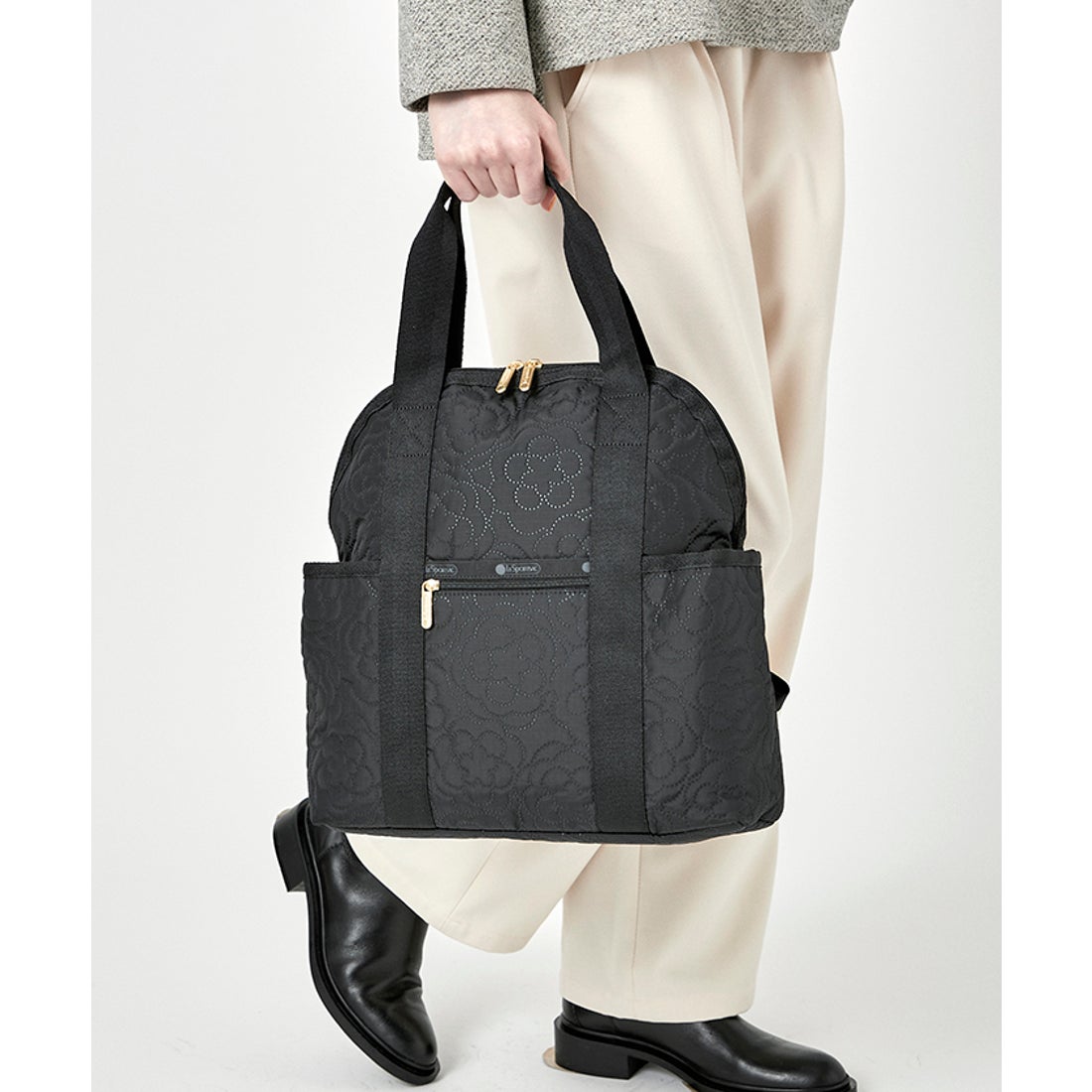 レスポートサック LeSportsac DOUBLE TROUBLE BACKPACK （パフィー