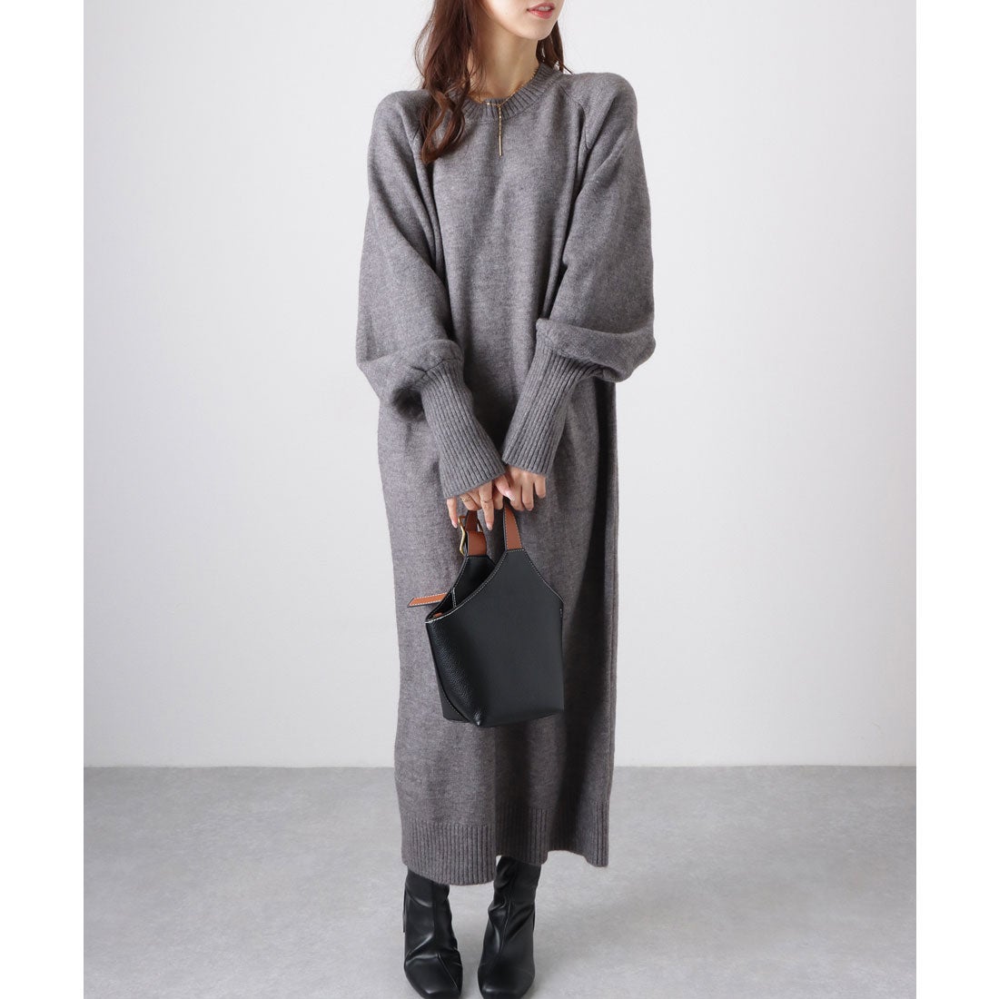 レースレディース Lace Ladies ソリッドカラー フィンガーホール付き