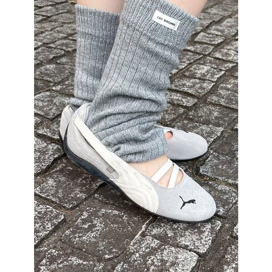 リリーブラウン LILY BROWN 【LILY BROWN×PUMA】SPEEDCAT BALLET （GRY