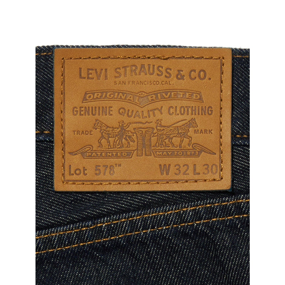リーバイス LEVI'S 578（TM） バギー ジーンズ ダークインディゴ
