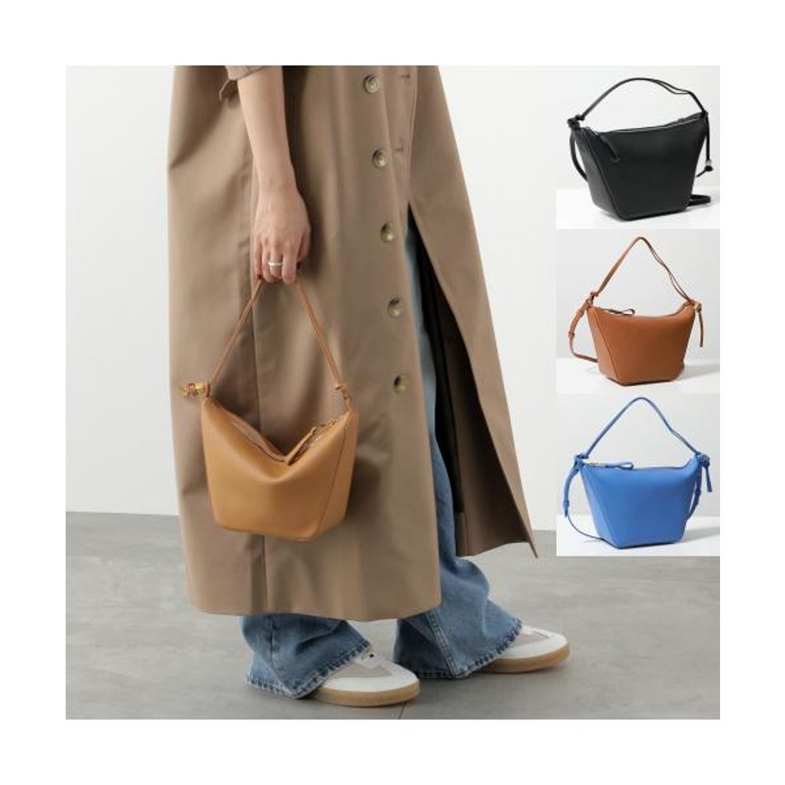 ロエベ LOEWE LOEWE ショルダーバッグ HAMMOCK HOBO MINI A538G13X01