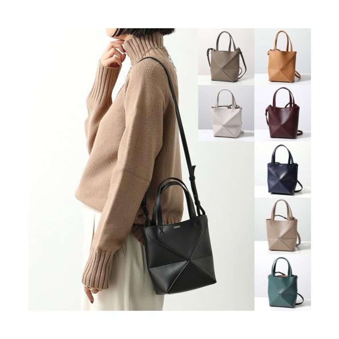 ロエベ LOEWE LOEWE トートバッグ A657V25X01 PUZZLE FOLD TOTE MINI