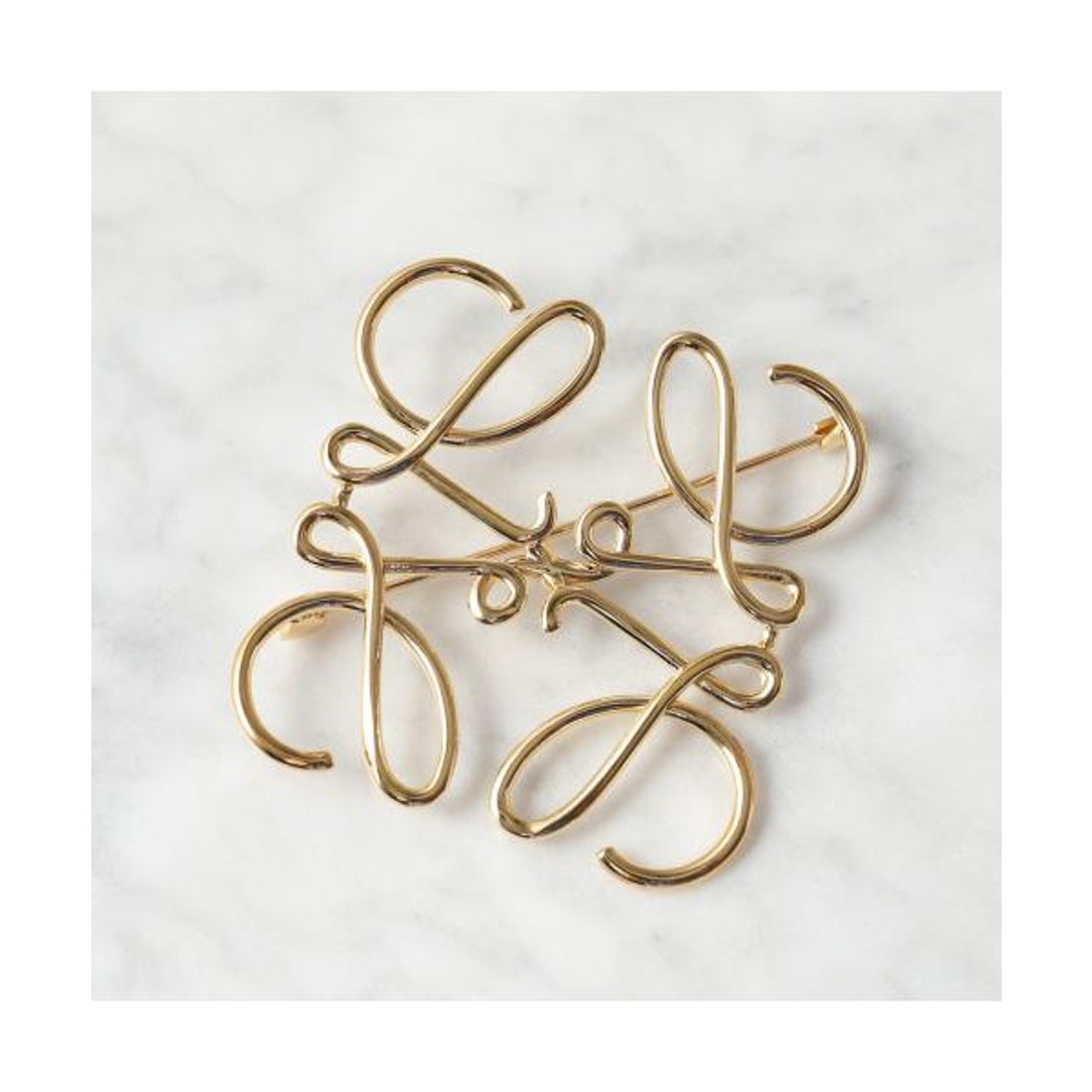 ロエベ LOEWE LOEWE ブローチ ANAGRAM BROOCH アナグラム （25020/9230