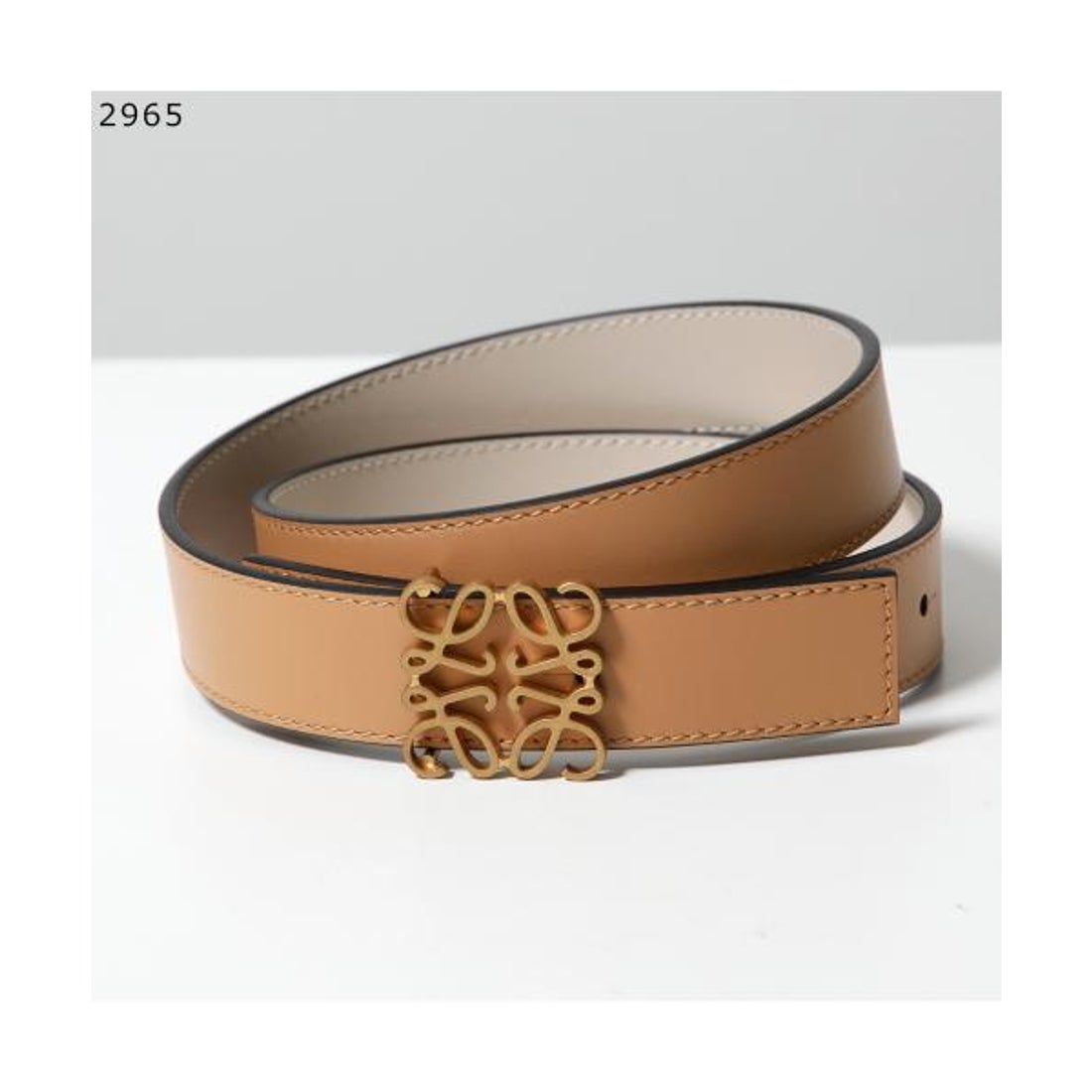 ロエベ LOEWE LOEWE ベルト E619Z26X03 アナグラム リバーシブル