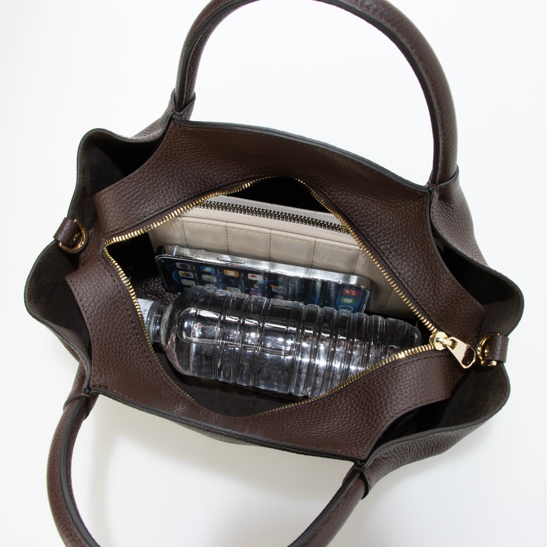 ロリステッラ LORISTELLA シュリンクレザー 2WAYハンドバッグ