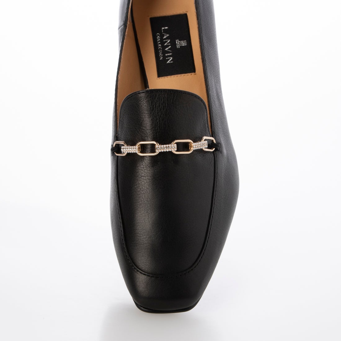 ランバン コレクション LANVIN COLLECTION チェーンモチーフスクエア