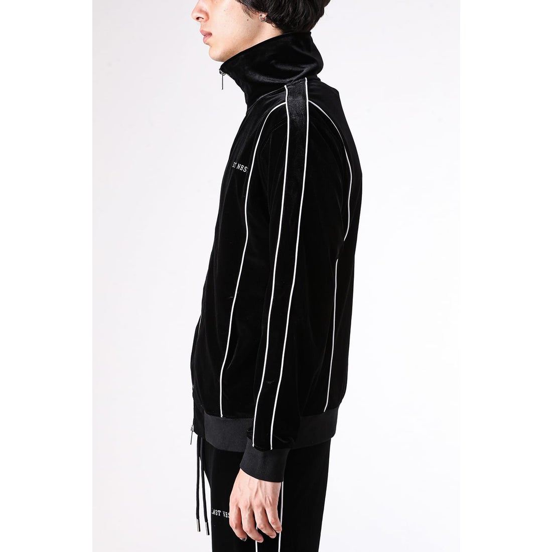 ラストネスト LAST NEST Velour Track Jacket V2 （Black