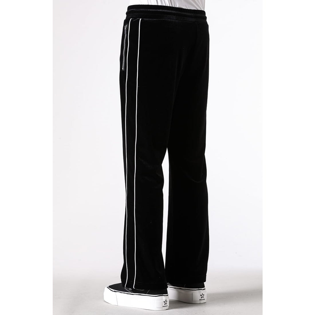ラストネスト LAST NEST Velour Track Pants V2 （Black） -FASCINATE