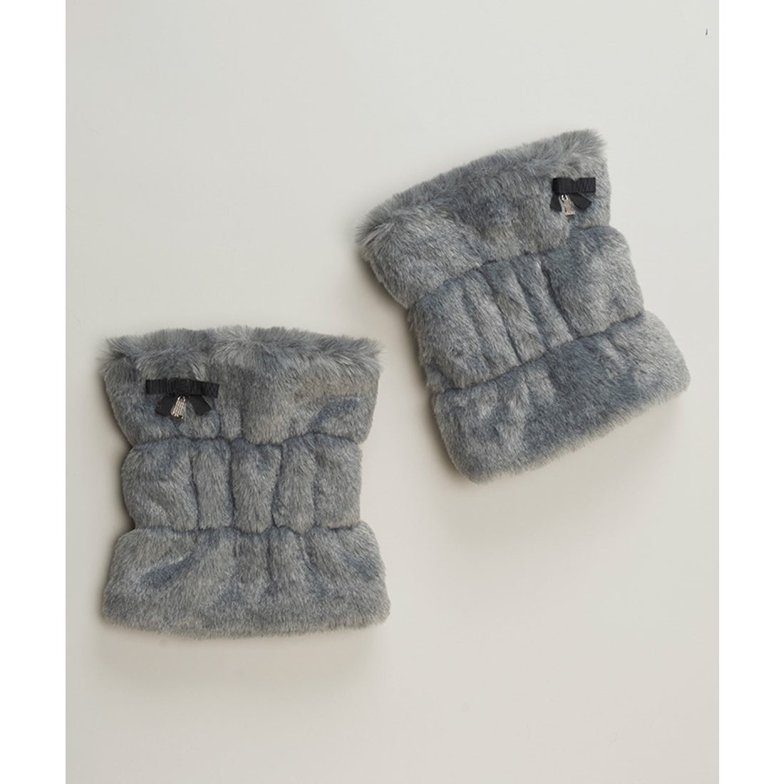 LANVIN SPORT ボアレッグウォーマー【リバーシブル】【アウトレット