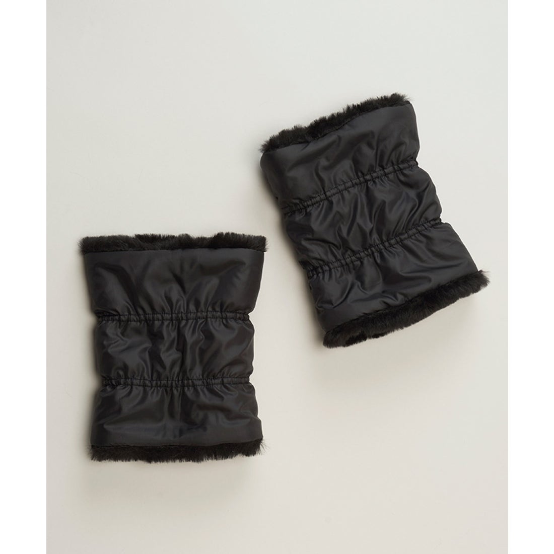 LANVIN SPORT ボアレッグウォーマー【リバーシブル】【アウトレット