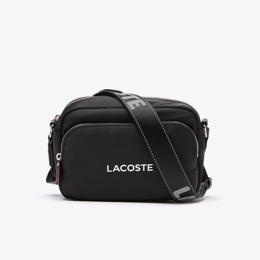 ラコステ LACOSTE アクティブナイロン ボックスショルダーバッグ