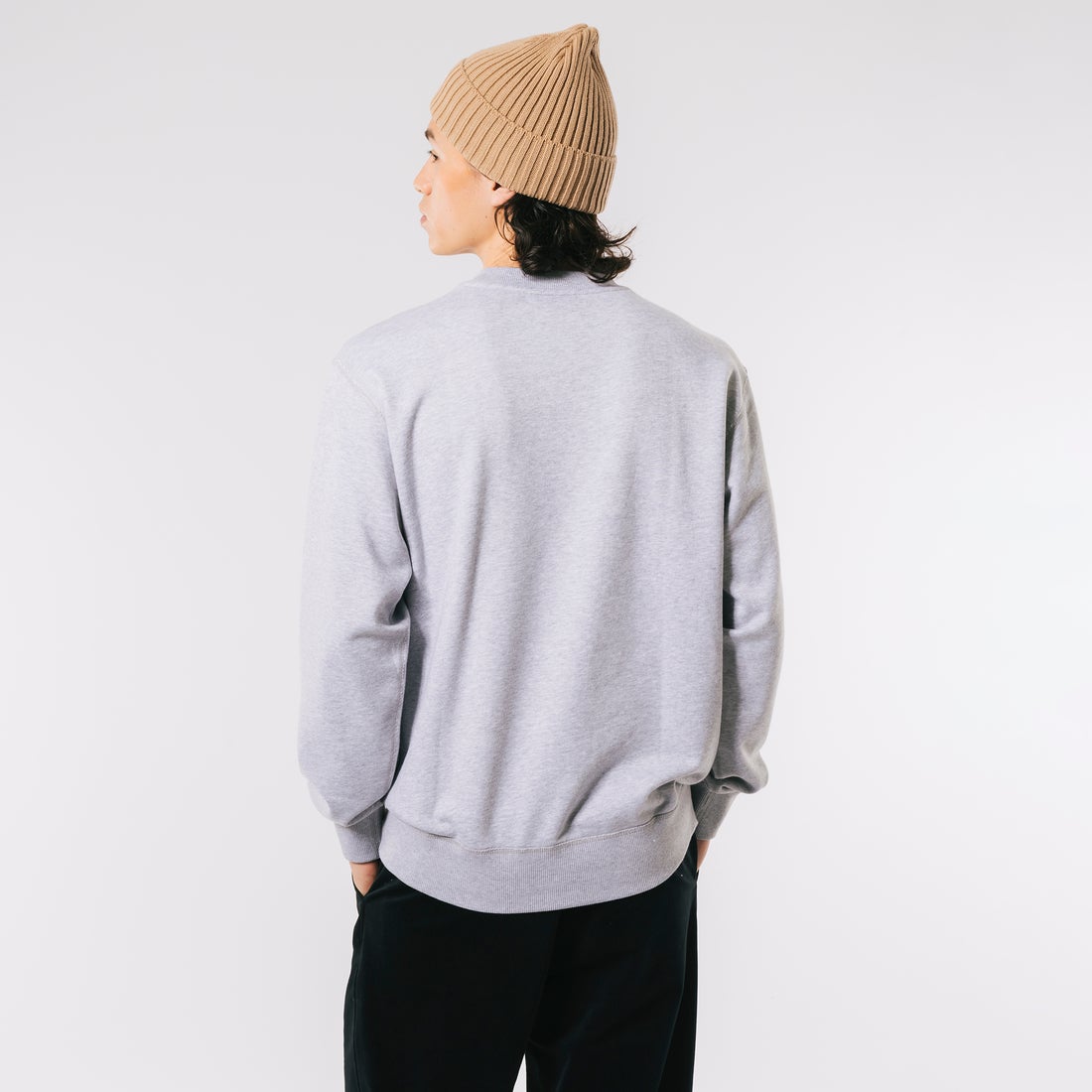 ラコステ LACOSTE プレミアムスウェットクルーネック （ホワイト