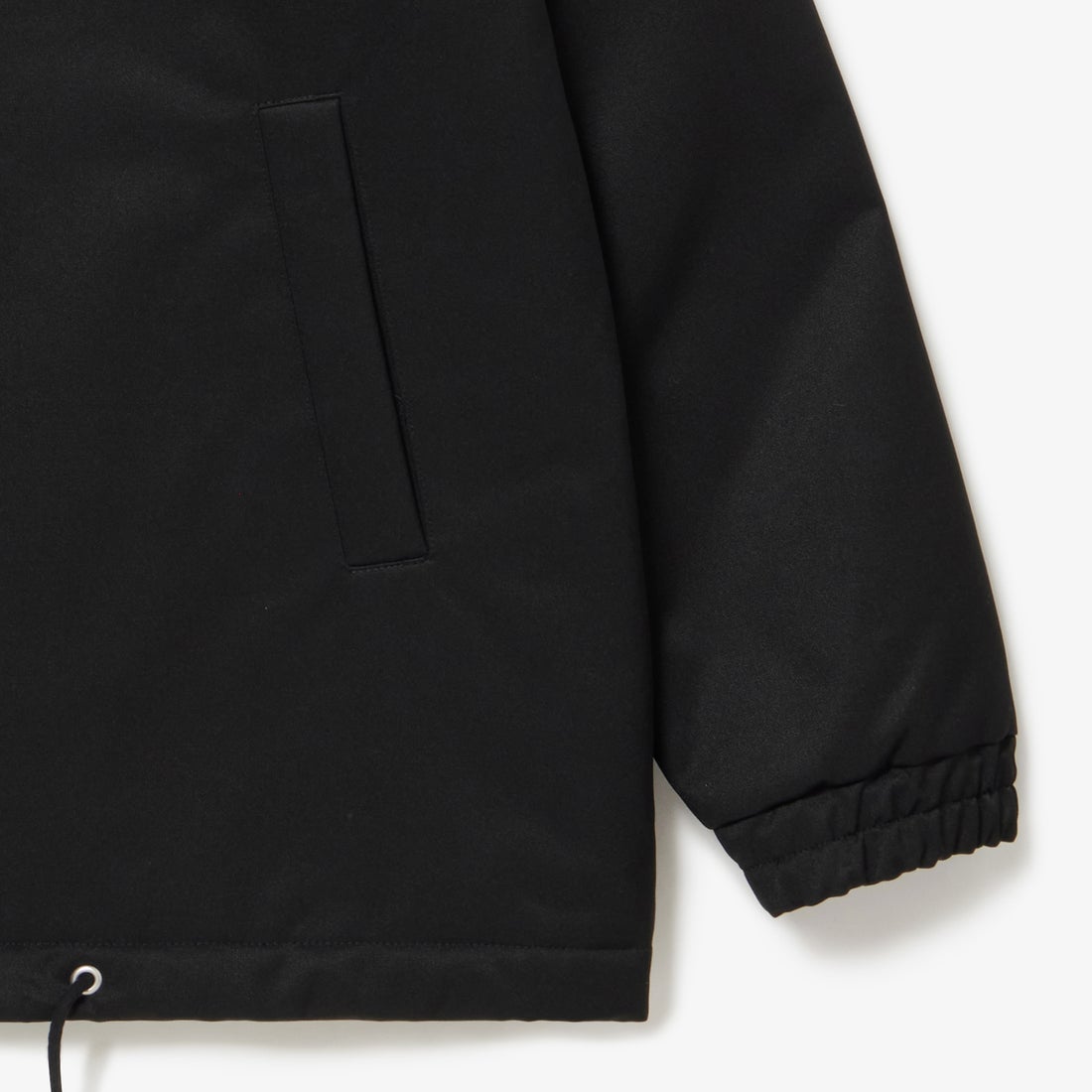 ラコステ LACOSTE フード付きコーチジャケット （ダークグリーン