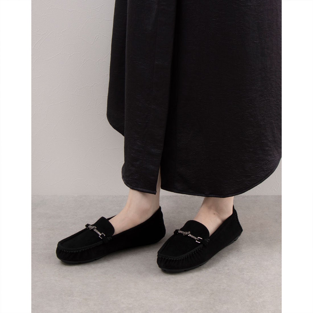 ランバン オン ブルー LANVIN en Bleu ビジューモチーフドライビング