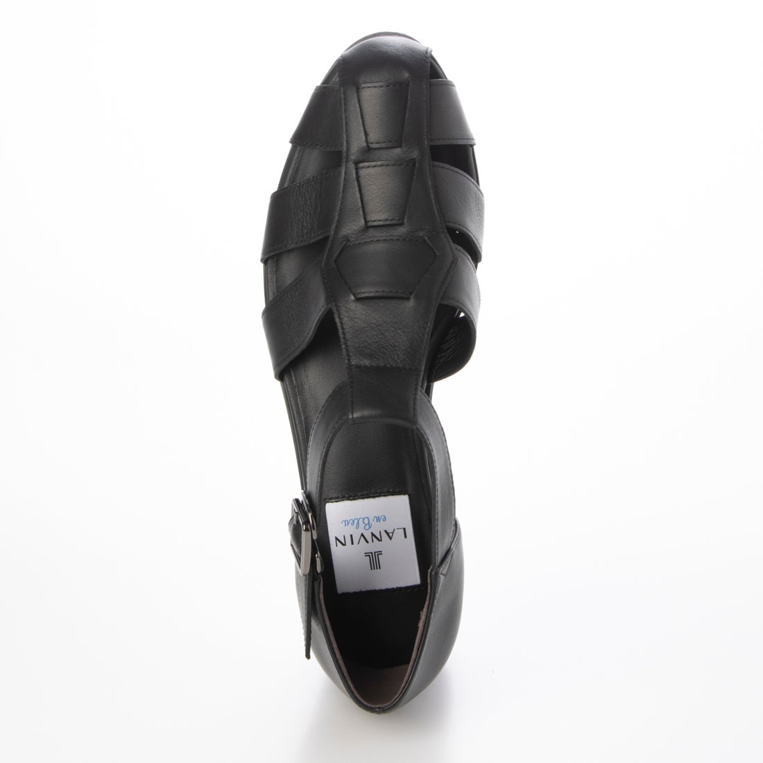 ランバン オン ブルー LANVIN en Bleu グルカサンダル （ブラック