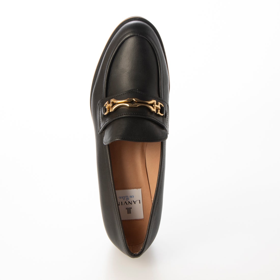 ランバン オン ブルー LANVIN en Bleu ビットローファー （ブラック