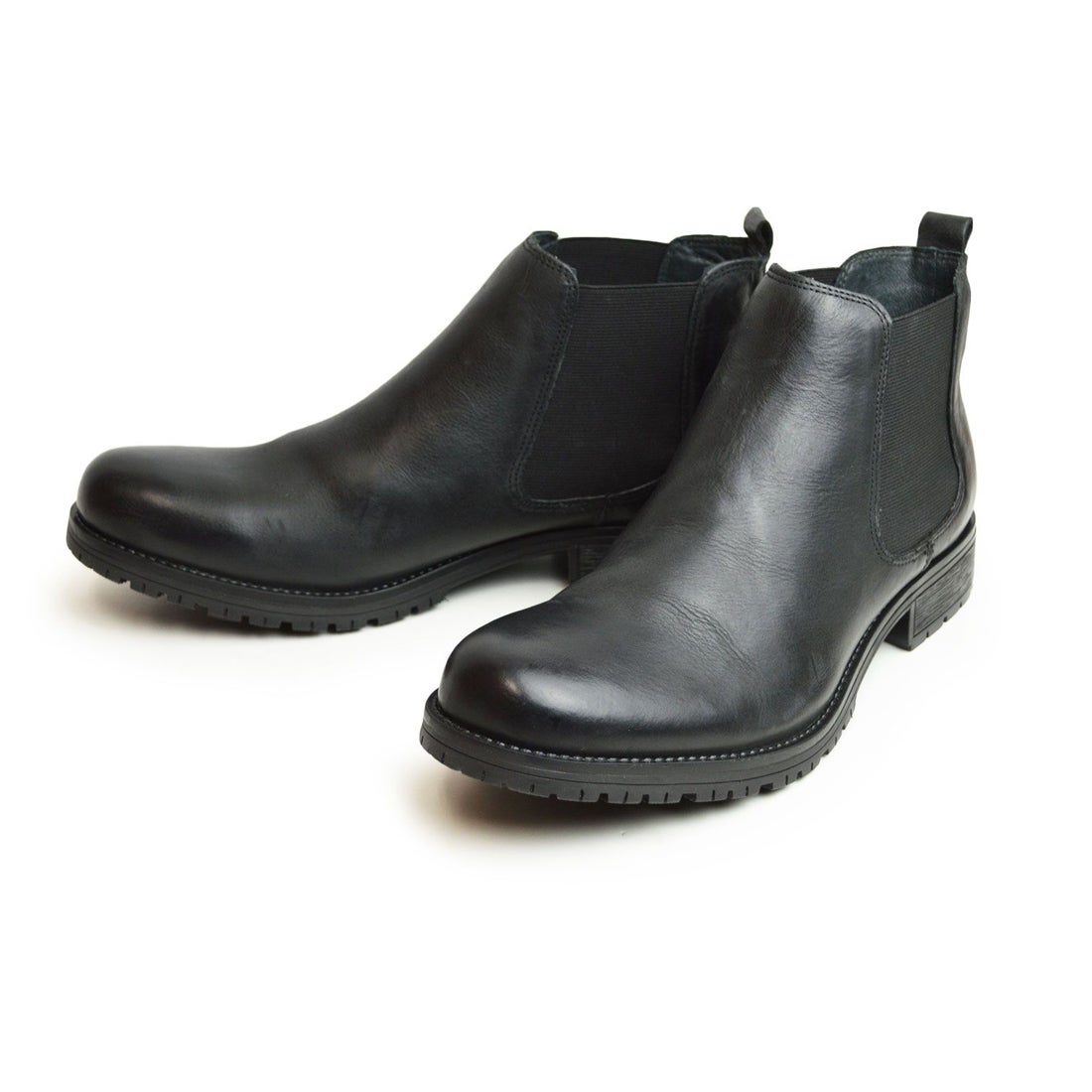 レオン LEON サイドゴアブーツ メンズ 本革 カジュアルシューズ 牛革