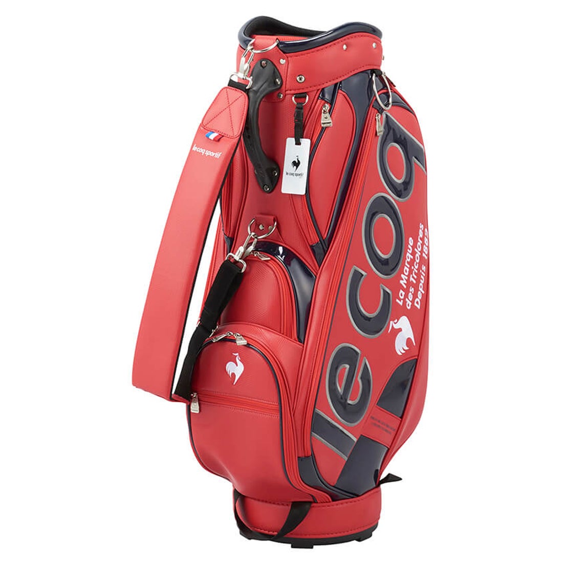 le coq sportif golf 大口径 キャディバッグ 3.4kg/9.5型/6分割/47