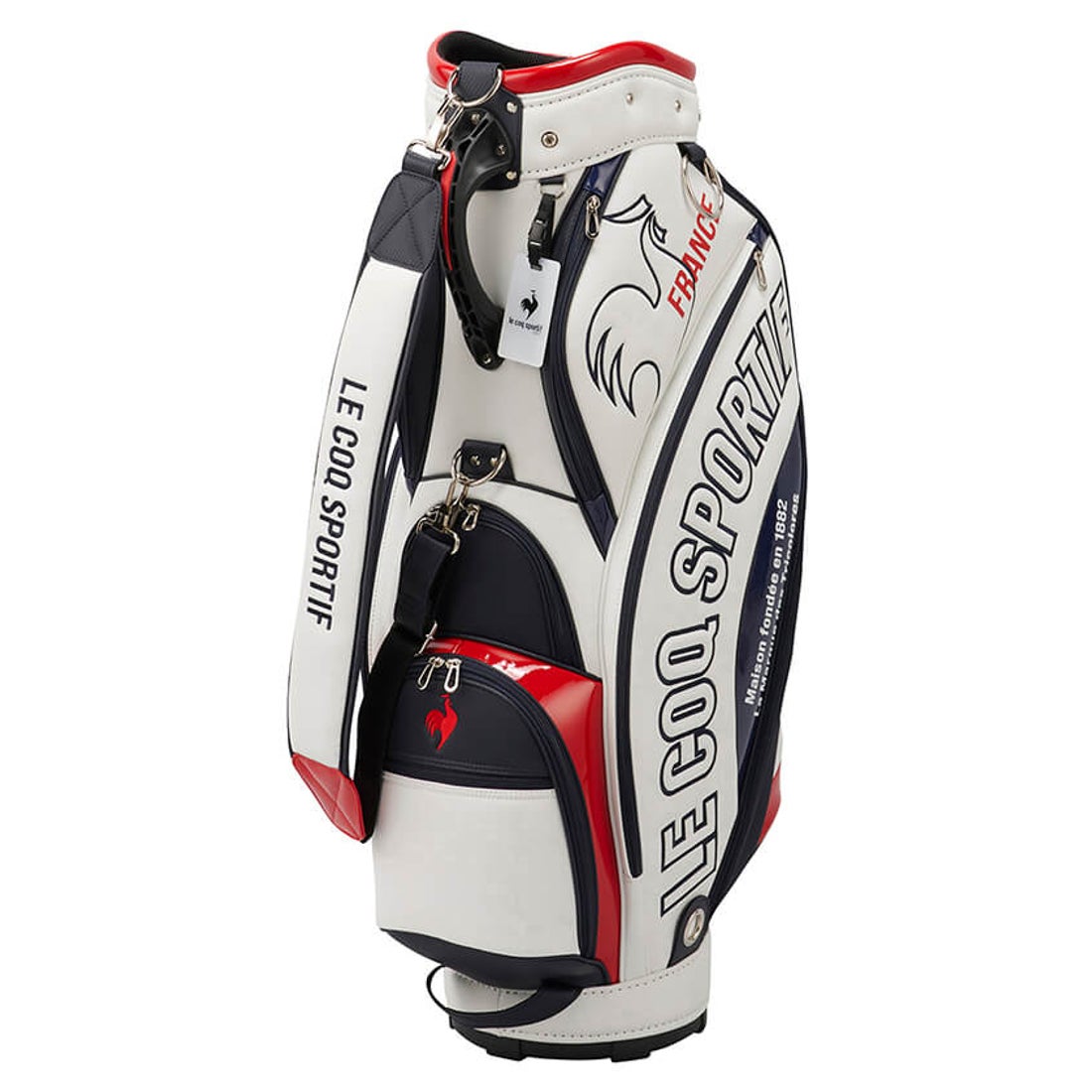 le coq sportif golf 大口径 キャディバッグ 3.4kg/9.5型/6分割/47