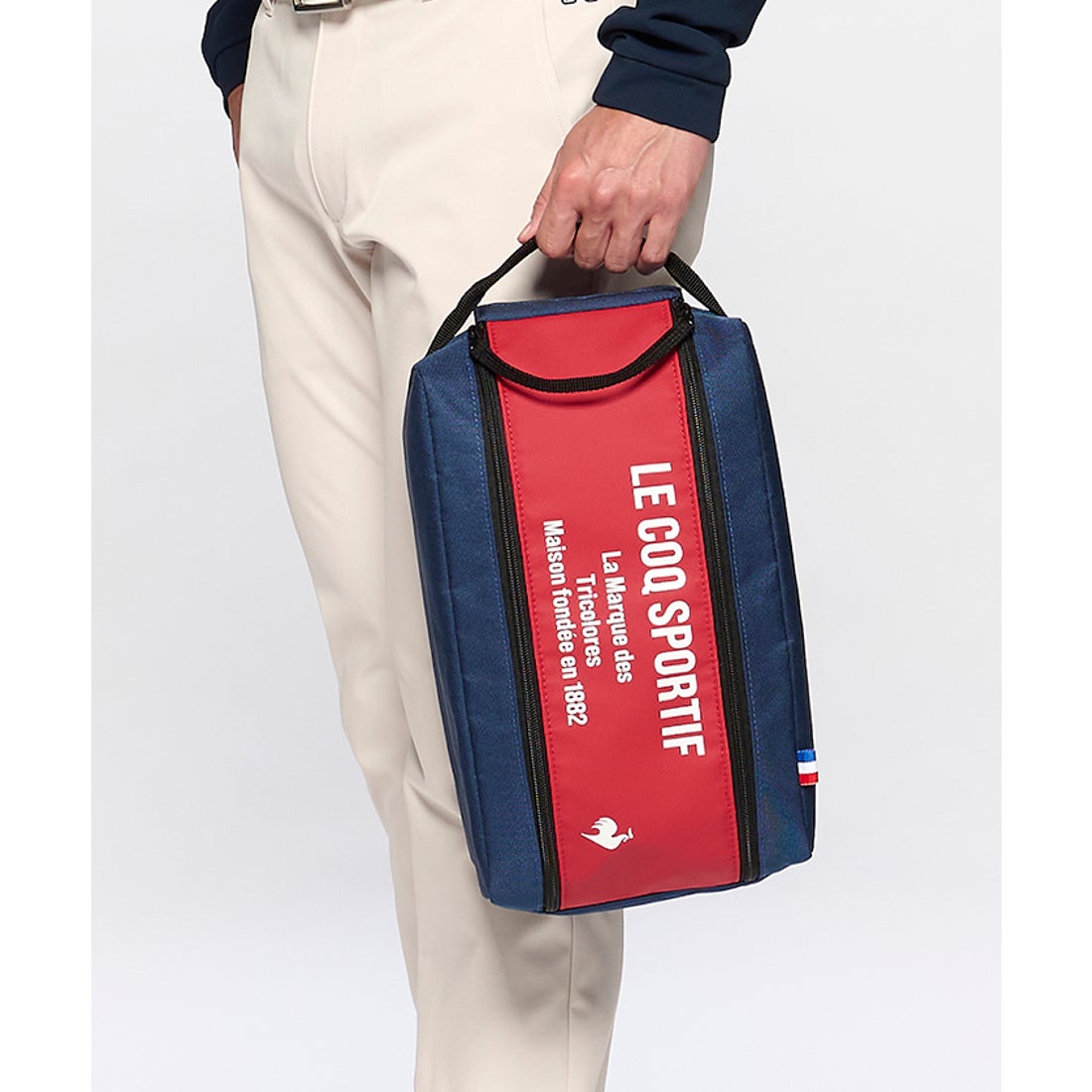 le coq sportif golf シューズケース 約20×32×14(cm) -デサントストア