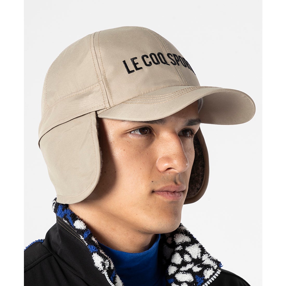 le coq sportif golf 防寒耳当て付きキャップ - ファッション通販