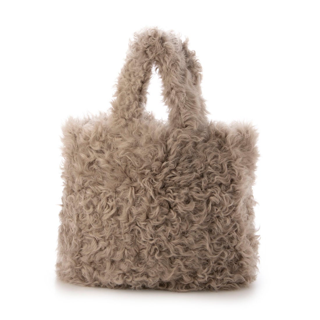 リサ コンテ Lisa Conte' リバーシブルムートンバッグ （ライト