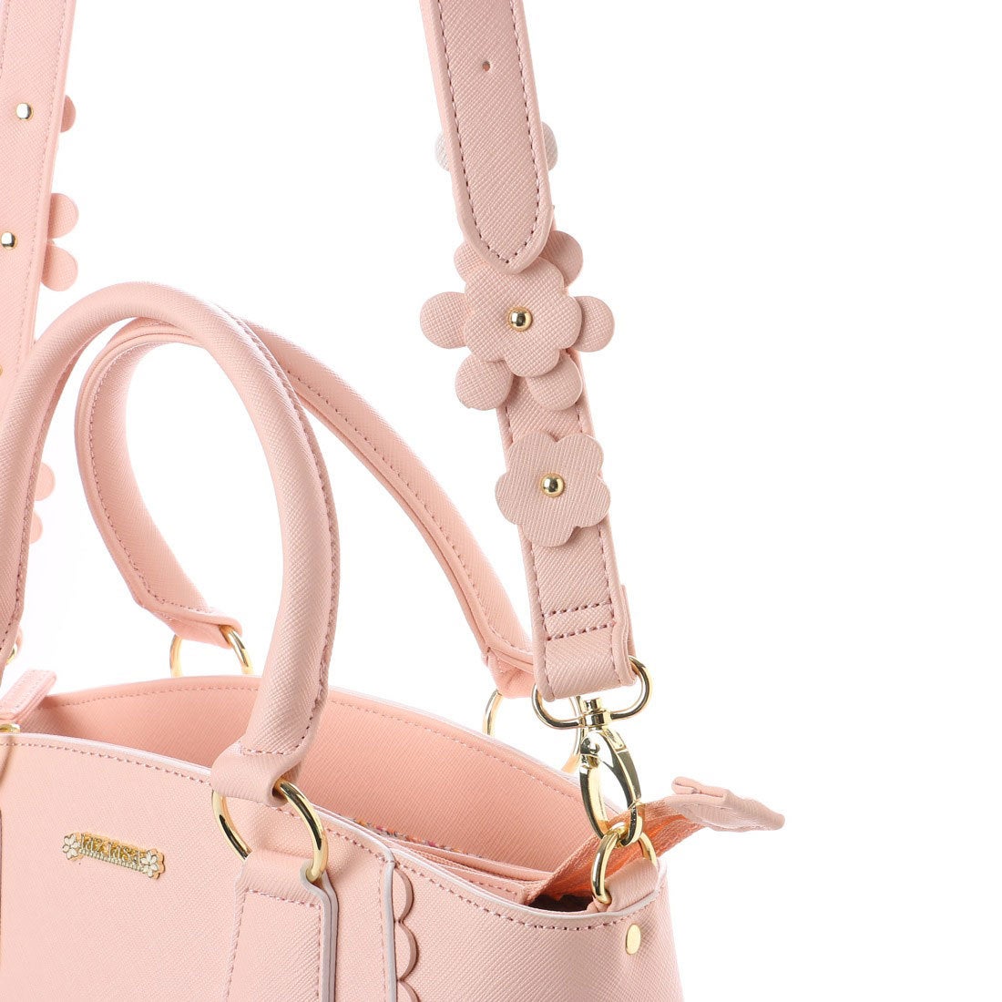 リズリサ LIZ LISA パスティー 花モチーフ使いショルダーストラップ付