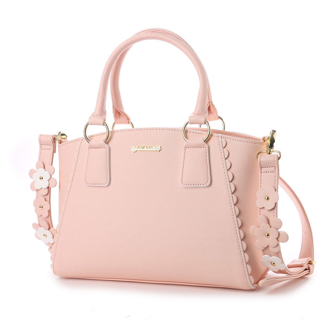 リズリサ LIZ LISA パスティー 花モチーフ使いショルダーストラップ付